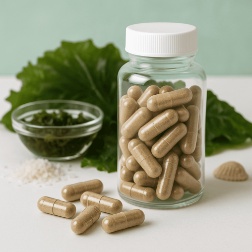 Капсулы с морским мхом и пузырчаткой: растущая тенденция в области натуральных минеральных добавок