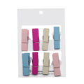 Customizable Multicolored School and Office Stationery: Wood Clips1