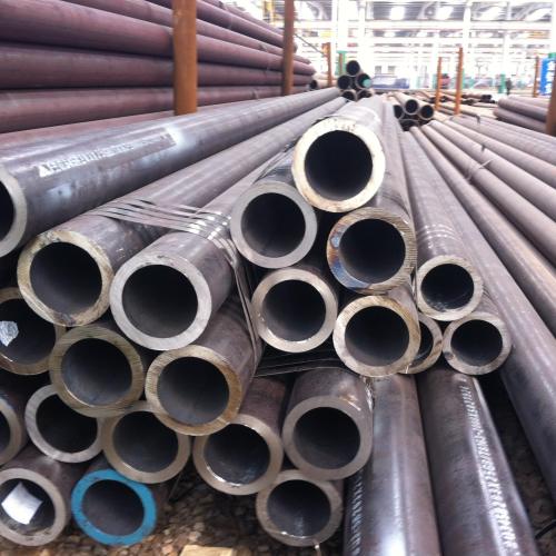 Seamless steel pipe inventory display