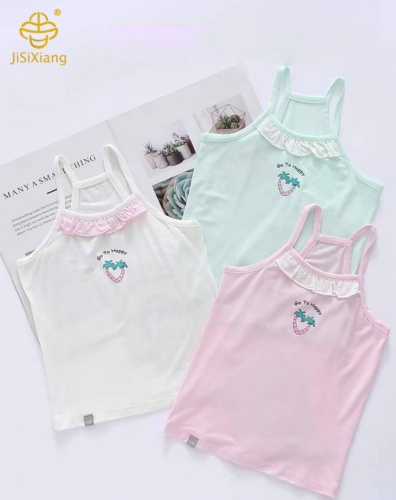 만화 새로운 쿨 여자 카미솔 조끼