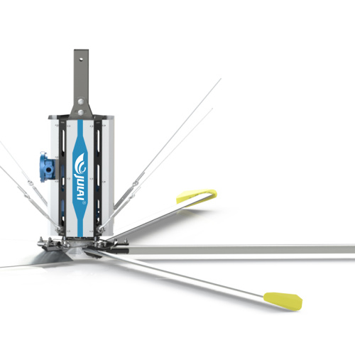 Veilige HVLS-fans creëren een coole workshop en optimaliseren de werkomgeving met een op mensen gerichte aanpak