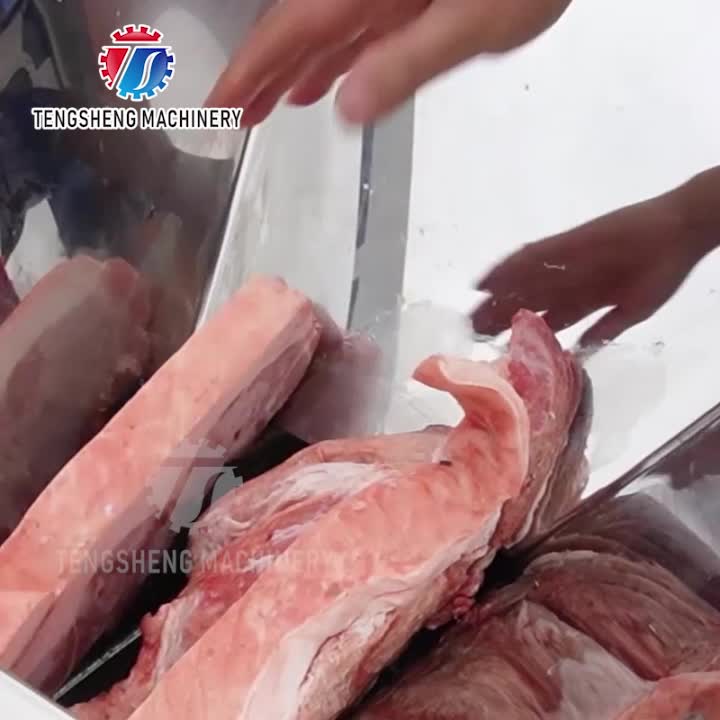 Moedor de carne congelada industrial resistente TS-JR120