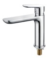 Bathroom Brass Chrome Basin Tap - Single Handle Cold Water Faucet1