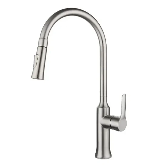 Zb6156 Wholesale Modern Light Luxury Stainless Steel Kitchen Faucet1