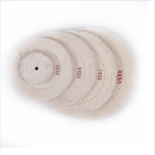 #NEW ARRIVAL# WHITE COTTON BUFFING WHEEL FOR HARDWARE POLISHING