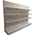 Heavy-Duty Double-Sided Gondola Supermarket Rack - Metal Store Shelf at a Good Price1