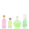 Empty Mini 50ml Clear Glass Liquor Spirits Bottle Small Whiskey Decanter Vodka Tequila Gin Bottles1