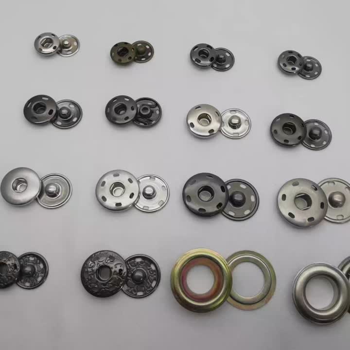 Pelbagai Saiz Butang untuk Pelbagai pakaian