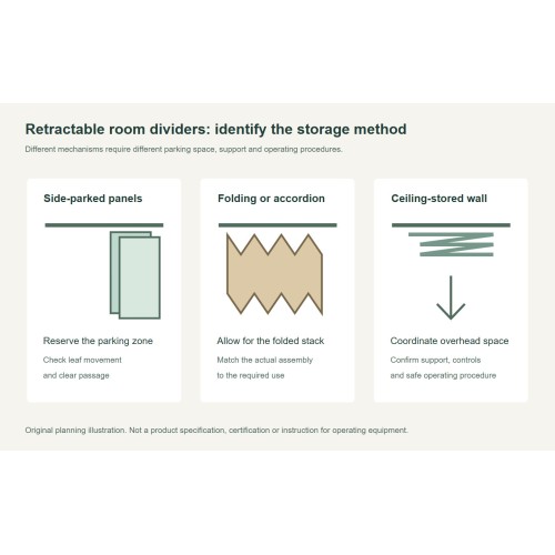 Retractable Room Divider: Compare Storage and Operating Needs