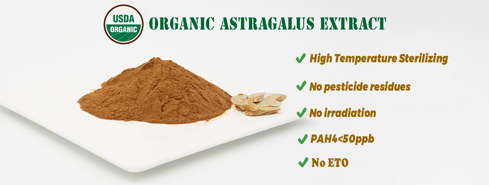 High Nutritional Astragalus Root Extract Powder