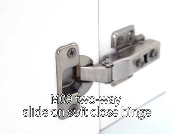 M09 two-way slide on soft close hinge