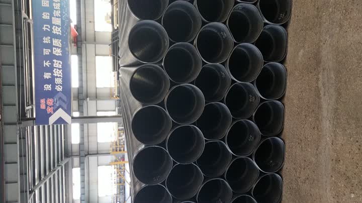 tuyau ondulé à double paroi en PEHD