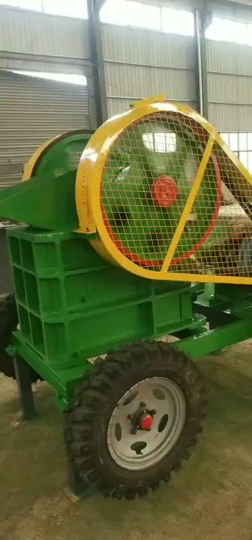 green diesel engine jaw crusher