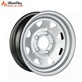 Wheelsky 15 Inch Silver Eight Spoke Steel Trailer Wheel Rim PCD 5x11431