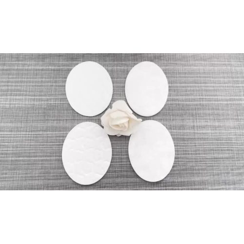 Oval cotton pads