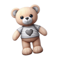 Custom Logo Teddy Bear with T-Shirt - Plush Toy Manufacturer1