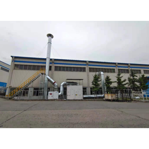 Xi 'an BYD --37KW welding Industrial Dust Collectors project acceptance completed