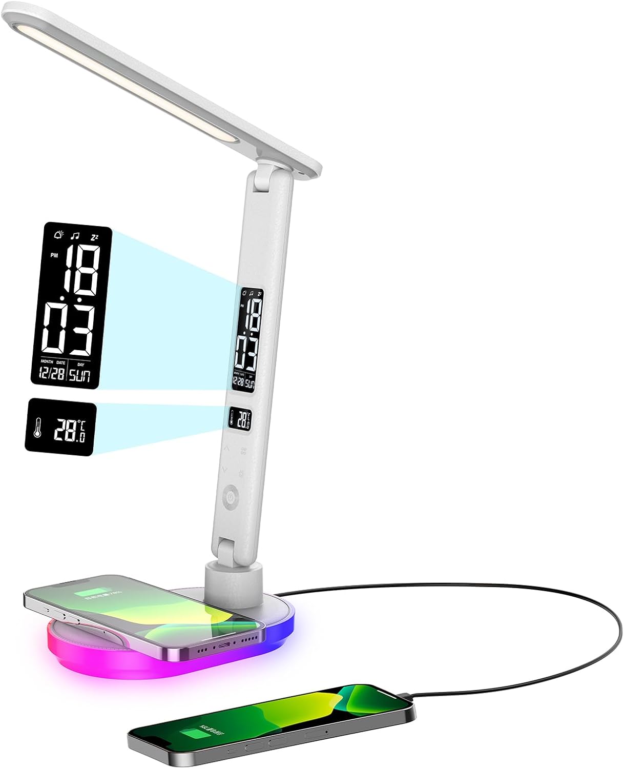 Ul-U20 Регулируемый RGB красочный настольный свет