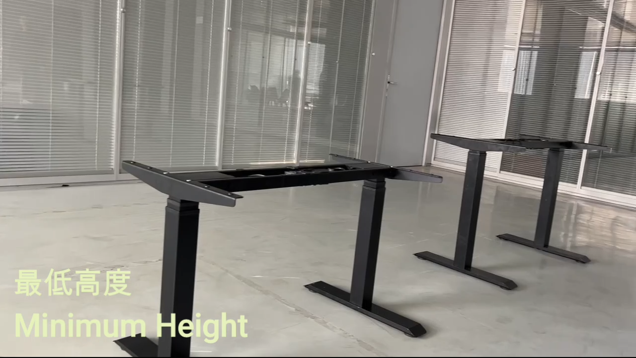 Modern Ergonomic Motorized Sit Stand Table Height Adjustable Electric Computer Table1
