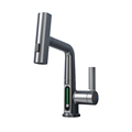 Smart Temperature Digital Display Waterfall Pull-Out Basin Tap1