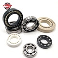 High-Temperature 300 Degree PTFE Cage 6205CE Full Ceramic Ball Bearing1