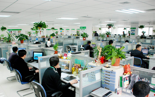 Employee office area