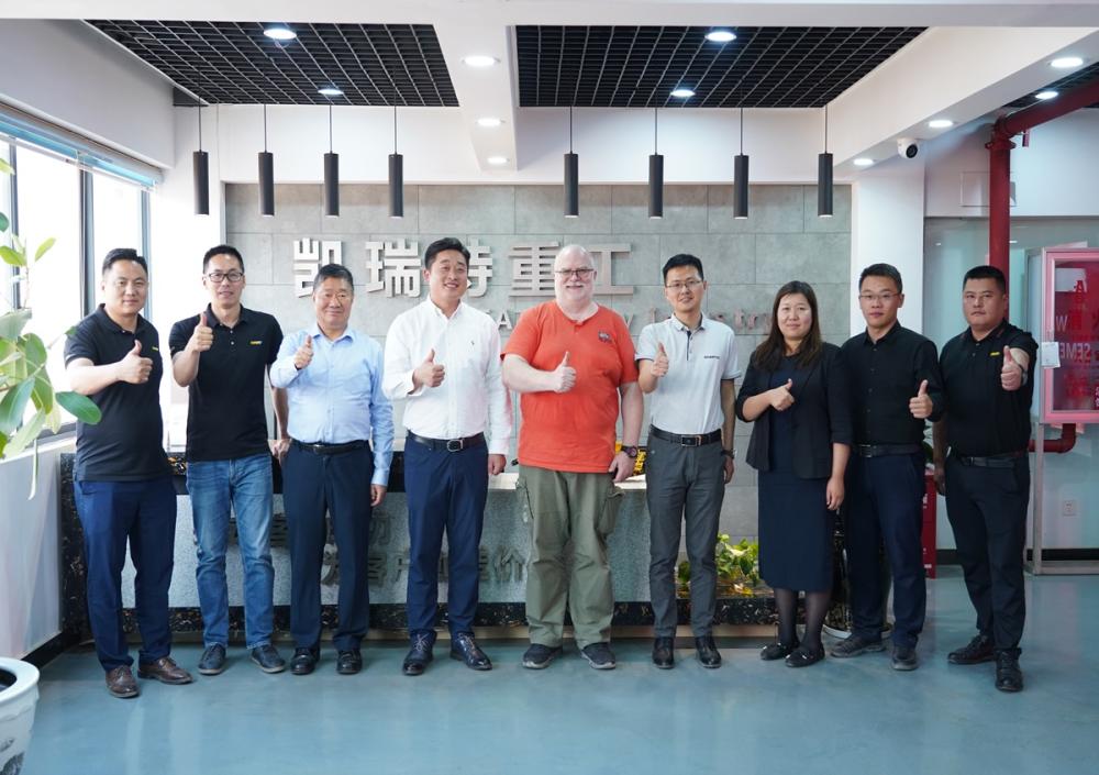 Group photo with clients
