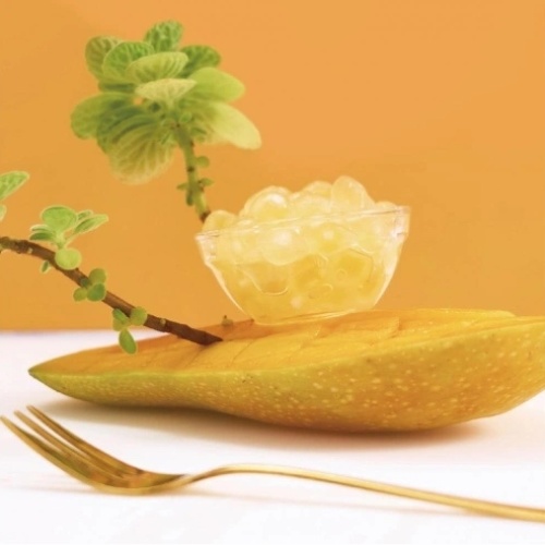 Innovations dans les produits de perles de tapioca instantanés gelés: Boba noir, cœur enveloppé de mangue et variétés cardiaques enveloppées de châtaignes d'eau