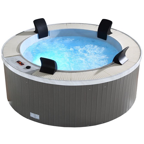 Backyard Landscaping Hot Tubs