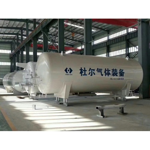 Tanque de armazenamento de vácuo e vaporizador aquecido por ar