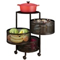 Stainless Steel Multi-layer Kitchen Vegetable Storage Rack1
