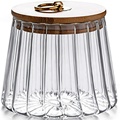 Low MOQ Unique Design Glass Food Storage Container Jar With Airtight Lid1