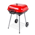 47Cm Hight Patio Garden Barbecue Square Charcoal Grill Removable Trolley Portable Bbq Grill1