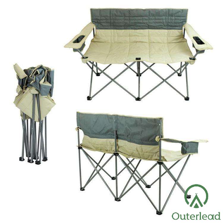 Chaise de camping pour deux sièges