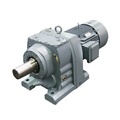 R Series Helical Bevel Gearbox with Motor1