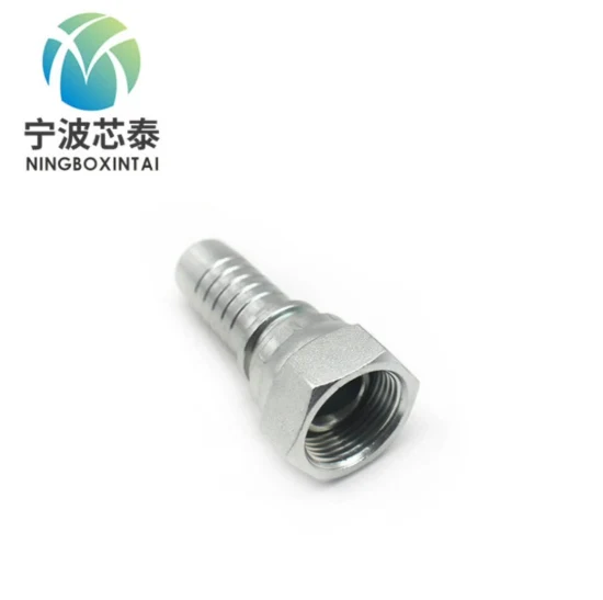 China Factory Carbon Steel Ball Head Metric de 90 grados Actualización hidráulica para el final de la manguera 20191T1