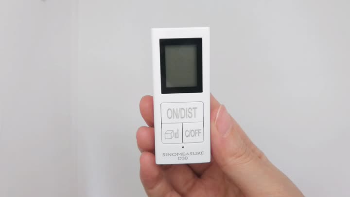 Mesafe Ölçümü için 30m Mini Dijital Lazer Mesafe Bulucu