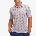 Κουμπί γκολφ Polo Up Polka Dot πουκάμισο Man Custom 90 Polyester 10 Spandex T Shirt1