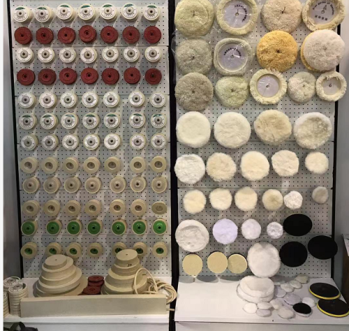What are wool polishing wheels?