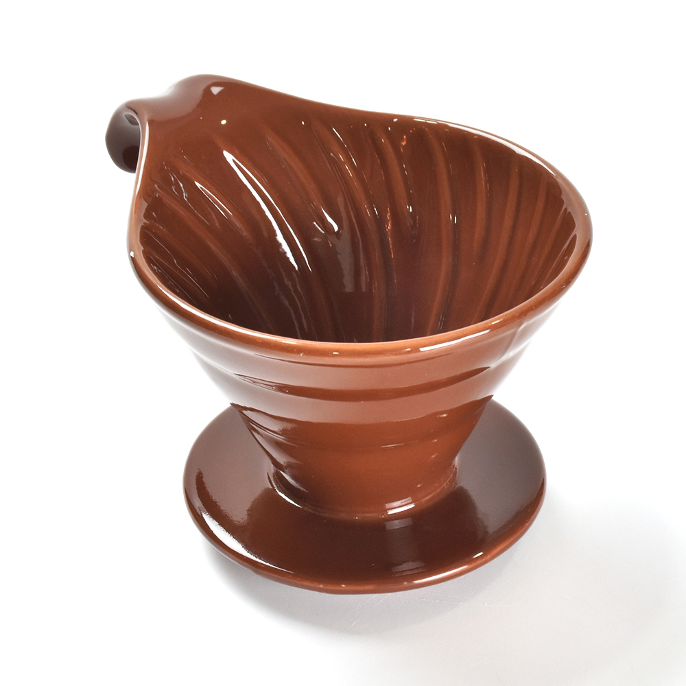 Dripper colorato in porcellana personalizzato in porcellana versare sopra la goccia di caffè in ceramica da caffè in ceramica