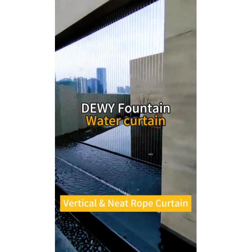 Синхрондау шамдары бар заманауи су перде