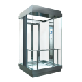 MSDS Certified AC Glass Elevator with Panoramic Views, 6 Floors, 6 Stations, Reasonable Price, and Comfort Features1