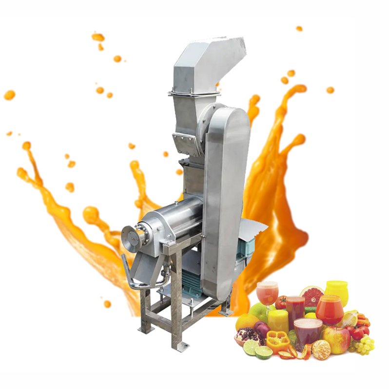 ST-0.5T screw type juice extractor（Apple）