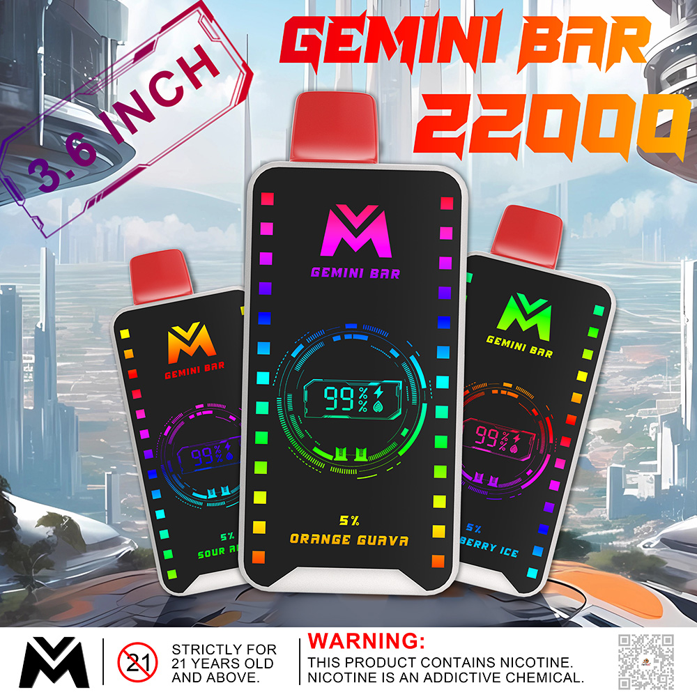 Gemini Bar Vape 22000