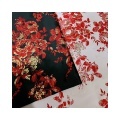 Luxury Floral Jacquard Fabric for Dresses - Abrasion-Resistant Beauty1