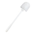 Simple Durable White Toilet Brush for Fashionable Bathroom Cleaning1