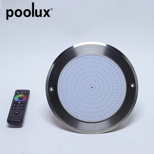 Spiral design super slim 8mm swimming pool light