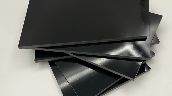 Antistatische ESD Black G10FR4 Fiberglas-laminierte Bleche
