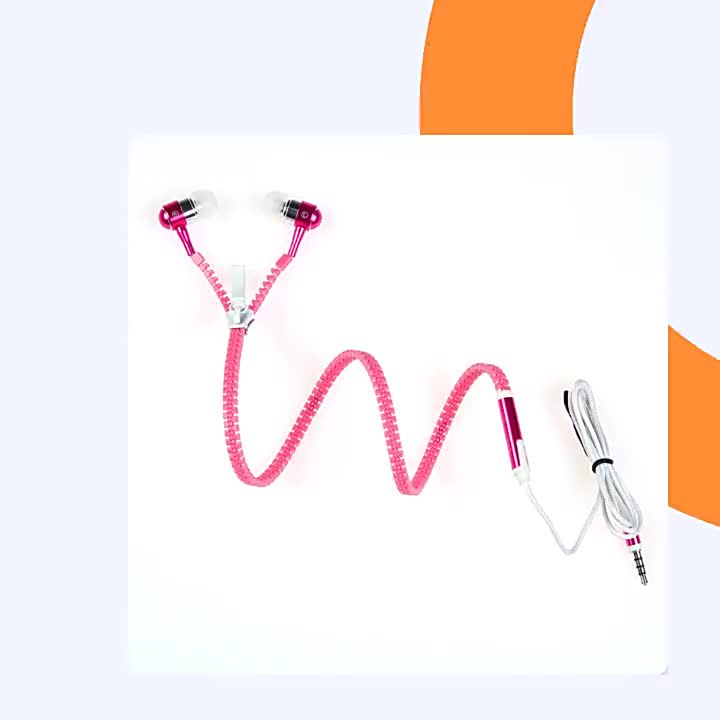 مضيئة Zip Earphone