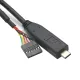 USB-2.0 στο DuPont 5Pin Header Motherboard καλωδίου καλωδίου